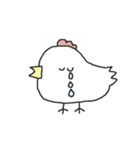 白トリさんの平和な日常編（個別スタンプ：15）