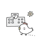 白トリさんの平和な日常編（個別スタンプ：27）