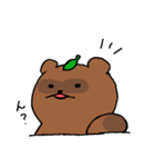 たぬきのたぬ 時々バドミントン（個別スタンプ：6）