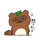 たぬきのたぬ 時々バドミントン（個別スタンプ：10）