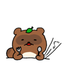 たぬきのたぬ 時々バドミントン（個別スタンプ：14）