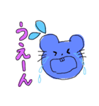 カラフルかわいい動物たち。（個別スタンプ：3）