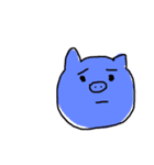 カラフルかわいい動物たち。（個別スタンプ：21）