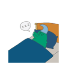 緑のワニの日（個別スタンプ：16）