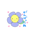 やさしいお花のスタンプ（個別スタンプ：9）