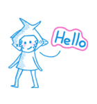 シャテの青い人生（個別スタンプ：1）