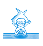 シャテの青い人生（個別スタンプ：13）