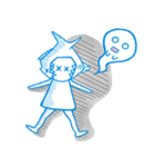 シャテの青い人生（個別スタンプ：15）