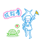 シャテの青い人生（個別スタンプ：23）