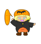 冬を司る小人とハロウィン（個別スタンプ：3）