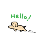 ココとロロ 英語版（個別スタンプ：7）