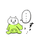 【ちょっとシュール】ネコと仲間たち（個別スタンプ：15）
