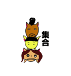 爆発三人組（個別スタンプ：23）