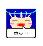 ドット顔スタンプ（個別スタンプ：8）