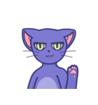 blueberry cat sapy（個別スタンプ：1）