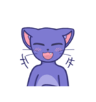 blueberry cat sapy（個別スタンプ：3）