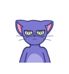blueberry cat sapy（個別スタンプ：5）