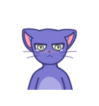 blueberry cat sapy（個別スタンプ：6）