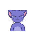 blueberry cat sapy（個別スタンプ：10）