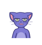 blueberry cat sapy（個別スタンプ：11）