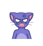 blueberry cat sapy（個別スタンプ：12）