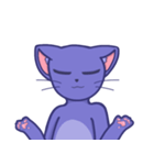 blueberry cat sapy（個別スタンプ：13）