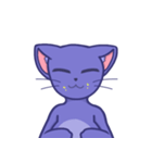 blueberry cat sapy（個別スタンプ：15）