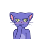 blueberry cat sapy（個別スタンプ：16）