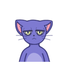 blueberry cat sapy（個別スタンプ：19）