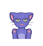 blueberry cat sapy（個別スタンプ：24）