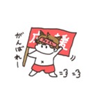 あくまちゃんとおにくん（個別スタンプ：4）
