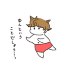 あくまちゃんとおにくん（個別スタンプ：19）