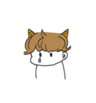 あくまちゃんとおにくん（個別スタンプ：34）