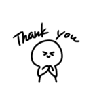 無言ちゃん 2（個別スタンプ：6）