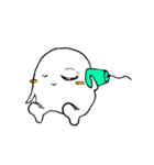 【妖怪】後追い小僧と先輩犬（個別スタンプ：39）