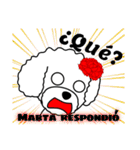 Martaが使うスペイン語の日常会話（個別スタンプ：21）