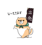 柴犬 栗三郎（個別スタンプ：18）