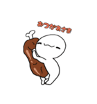 ホワイトさんのシンプルライフ ファイナル（個別スタンプ：15）