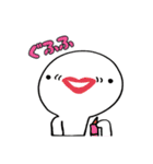 ホワイトさんのシンプルライフ ファイナル（個別スタンプ：16）