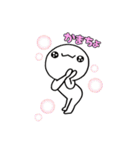 ホワイトさんのシンプルライフ ファイナル（個別スタンプ：17）