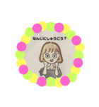 おしゃれで可愛い女の子たち（個別スタンプ：6）