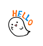 ハロウィンでも使える！オバケちゃん！（個別スタンプ：4）