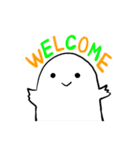 ハロウィンでも使える！オバケちゃん！（個別スタンプ：9）