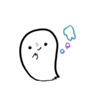ハロウィンでも使える！オバケちゃん！（個別スタンプ：32）