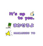 英語と日本語の勉強（個別スタンプ：31）