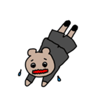 就活生のくまちゃん（個別スタンプ：14）