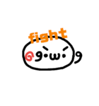 顔文字くん(*´艸`)大集合♪part2（個別スタンプ：2）
