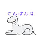 ベドリントン(手書き)（個別スタンプ：4）