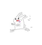 崩壊うさぎ？（個別スタンプ：1）