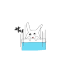 崩壊うさぎ？（個別スタンプ：3）